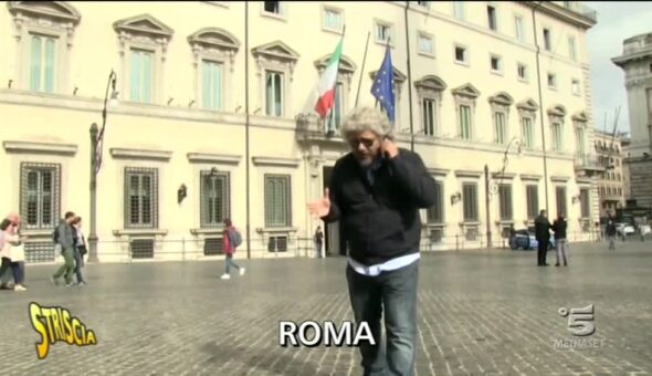 Il nostro Grillo per le strade di Roma