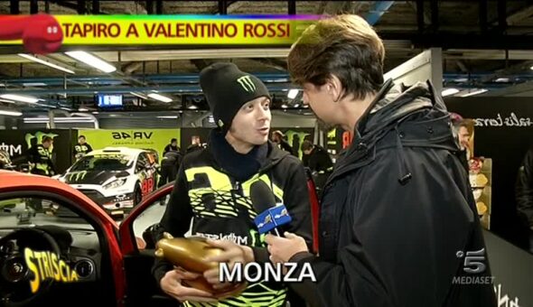 Tapiro d'oro a Valentino Rossi