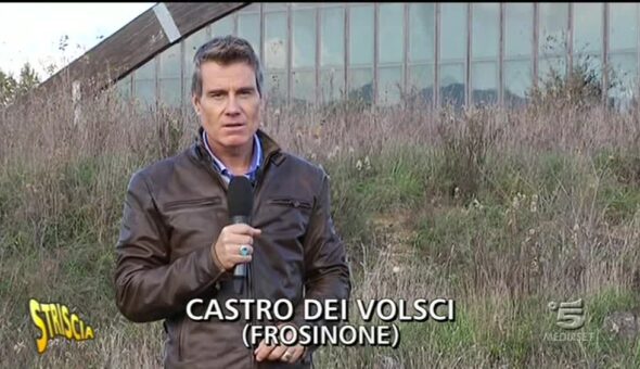 Piscina abbandonata a Castro dei Volsci (Frosinone)