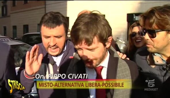 Il gongolante Salvini