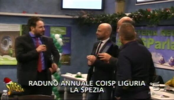 Luca Abete premiato dal COISP