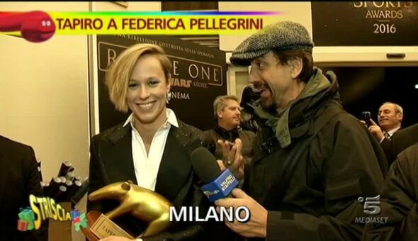 Tapiro a Federica Pellegrini