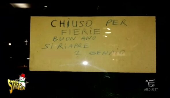 Striscia il cartellone