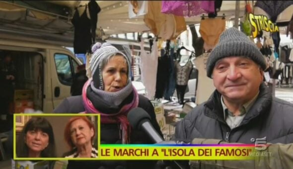 Le Marchi all'Isola dei Famosi