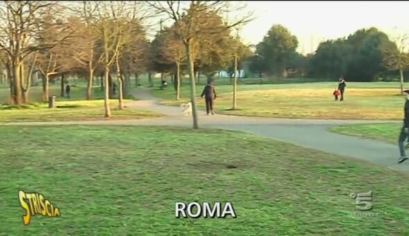 Parco bisognoso di cure a Roma