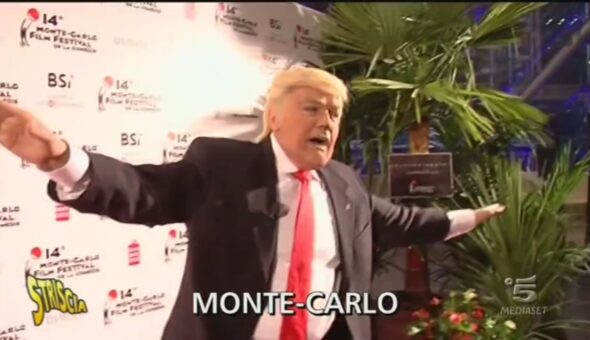 Trump al Monte-Carlo Film Festival de la Comédie