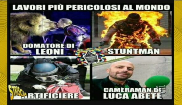 Le aggressioni subite da Luca Abete