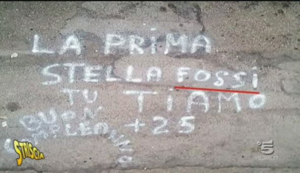 Striscia il cartellone