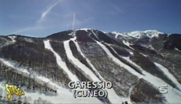 Il fascino di una sciata vista mare a Garessio (Cuneo)