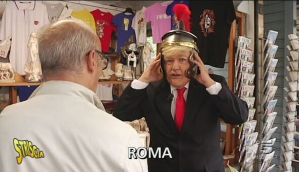 The Donald in visita a Roma