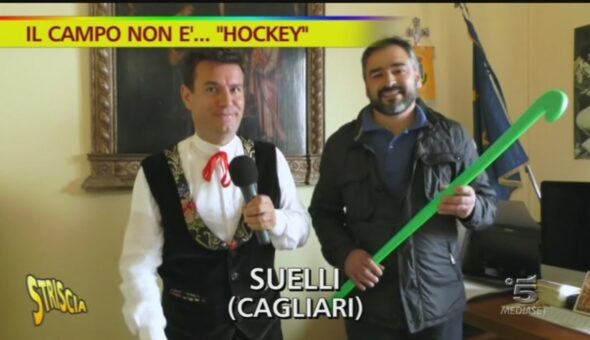 Il campo non è ... hockey!