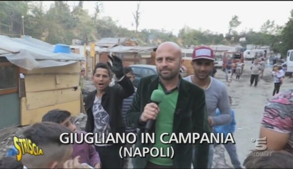 Campo Rom a Giugliano in Campania (Napoli)