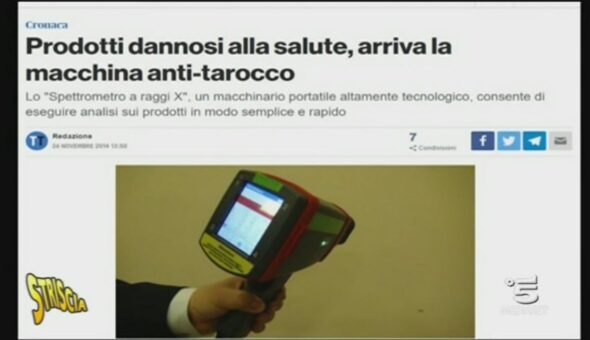 Spettrometro scopri tarocchi