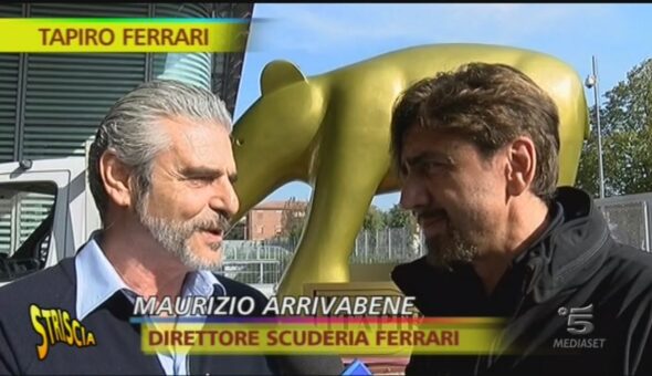 Il Tapiro d'oro corre alla Ferrari