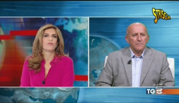 TG5, Cristina Bianchino e l'errore spaziale