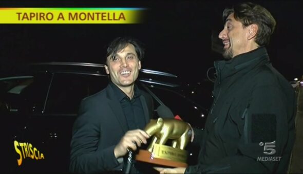 Tapiro d'oro a Vincenzo Montella