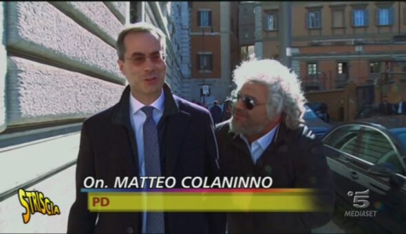 Il nostro Grillo alla manifestazione del Movimento 5 Stelle