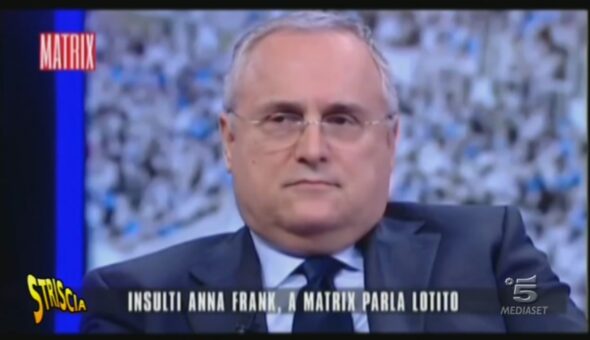 Lotito e le intercettazioni antisemite