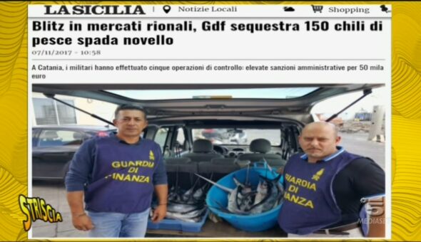 Vendita illegale di spada novello