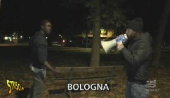 Brumotti aggredito nel centro di Bologna