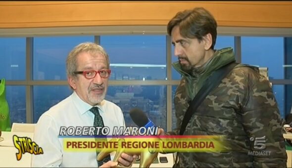 Tapiro d'oro a Roberto Maroni