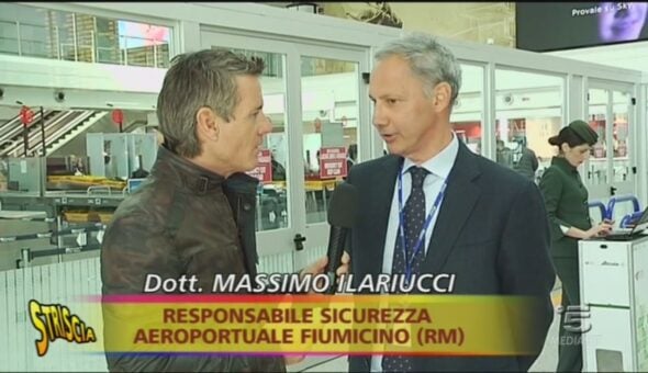 Il video dell'orologio scomparso a Fiumicino