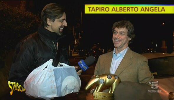 Tapiro ad Alberto Angela