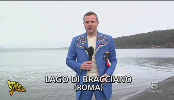 Bracciano, lago a secco