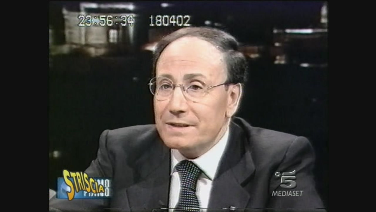 Il riporto di Renato Schifani Striscia la notizia