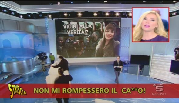 L'incandescente fuori onda di Federica Panicucci