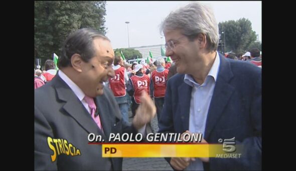 Alla manifestazione del Pd