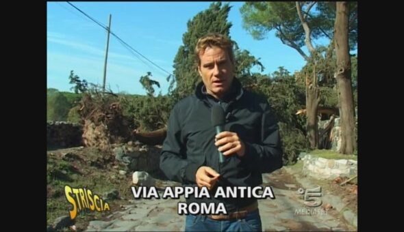 Danni sull'Appia Antica