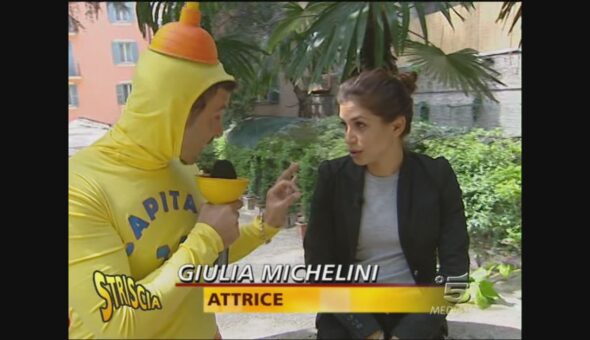 Attrice agitata