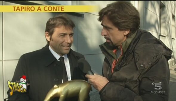 Tapiro d'oro ad Antonio Conte