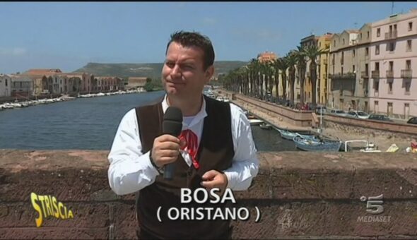 Cocco al porto di Bosa (Oristano)