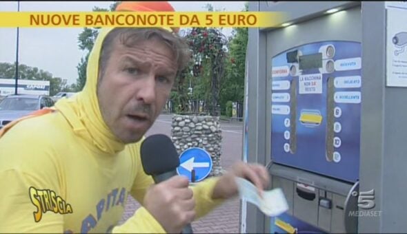 La nuova banconota da 5 euro