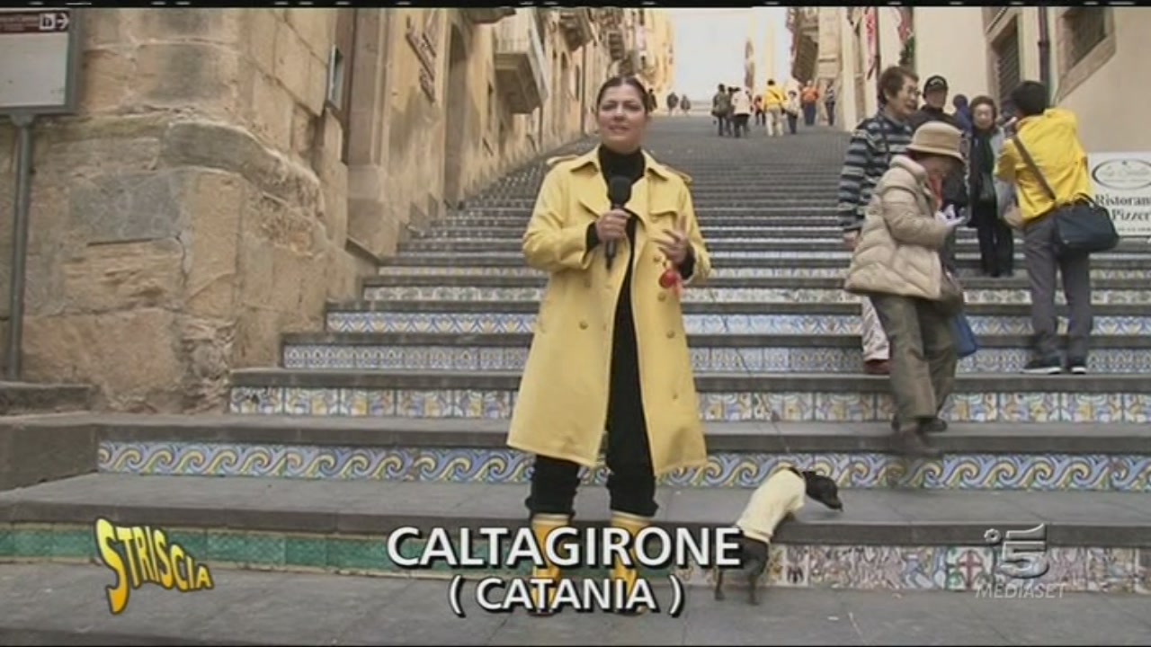 Spazzatour, tappa a Caltagirone (CT)