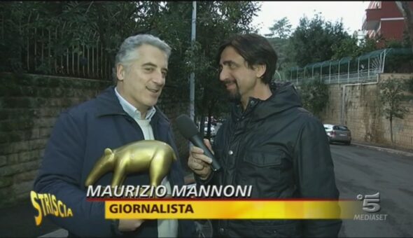 Tapiro a Maurizio Mannoni