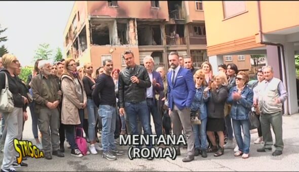 Cittadini in difficoltà a Mentana (Roma)