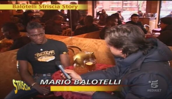 Balotelli e Striscia, storia di un amore