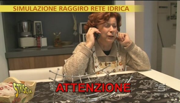 Truffa agli anziani, la rete idrica