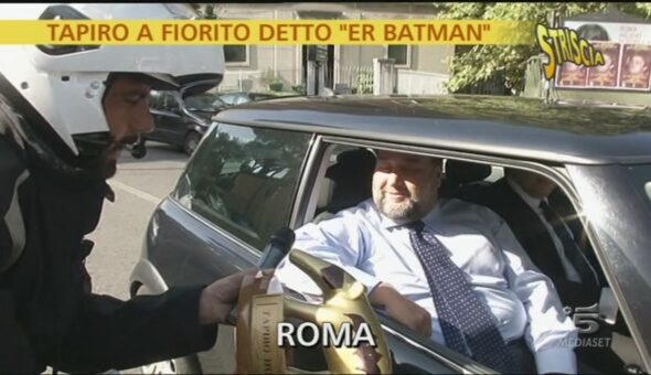 Tapiro a Franco Fiorito, detto Er Batman