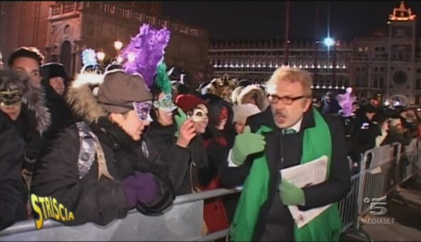 All'apertura del Carnevale di Venezia