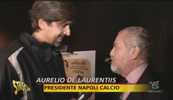 Tapiro ad Aurelio De Laurentiis