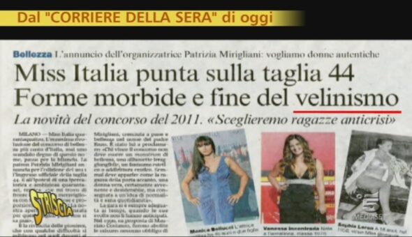 Miss Italia taglia 44