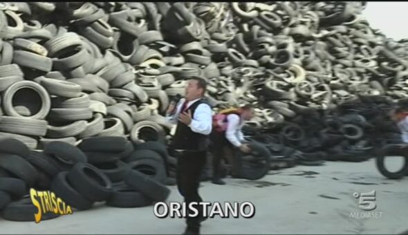 Deposito di pneumatici a Oristano