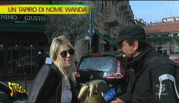 Tapiro a Wanda Nara