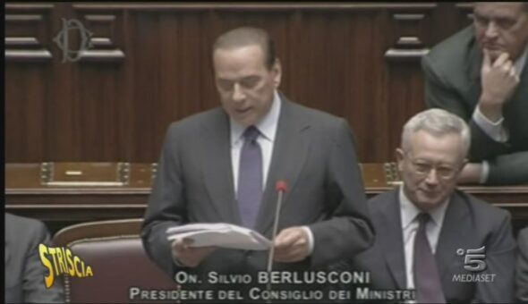 Il discorso di Berlusconi in Parlamento