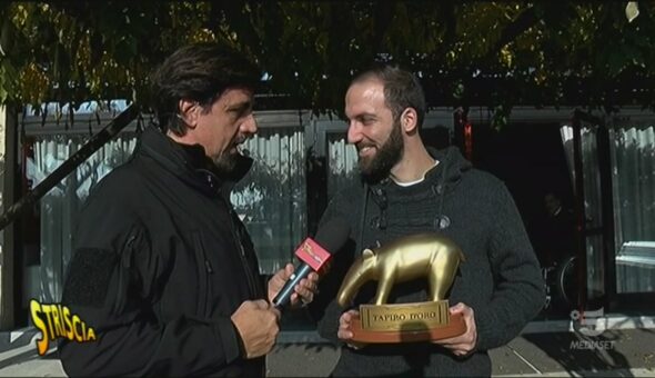 Tapiro d'oro a Gonzalo Higuain