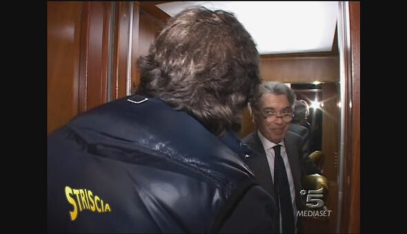 Tapiro a Massimo Moratti